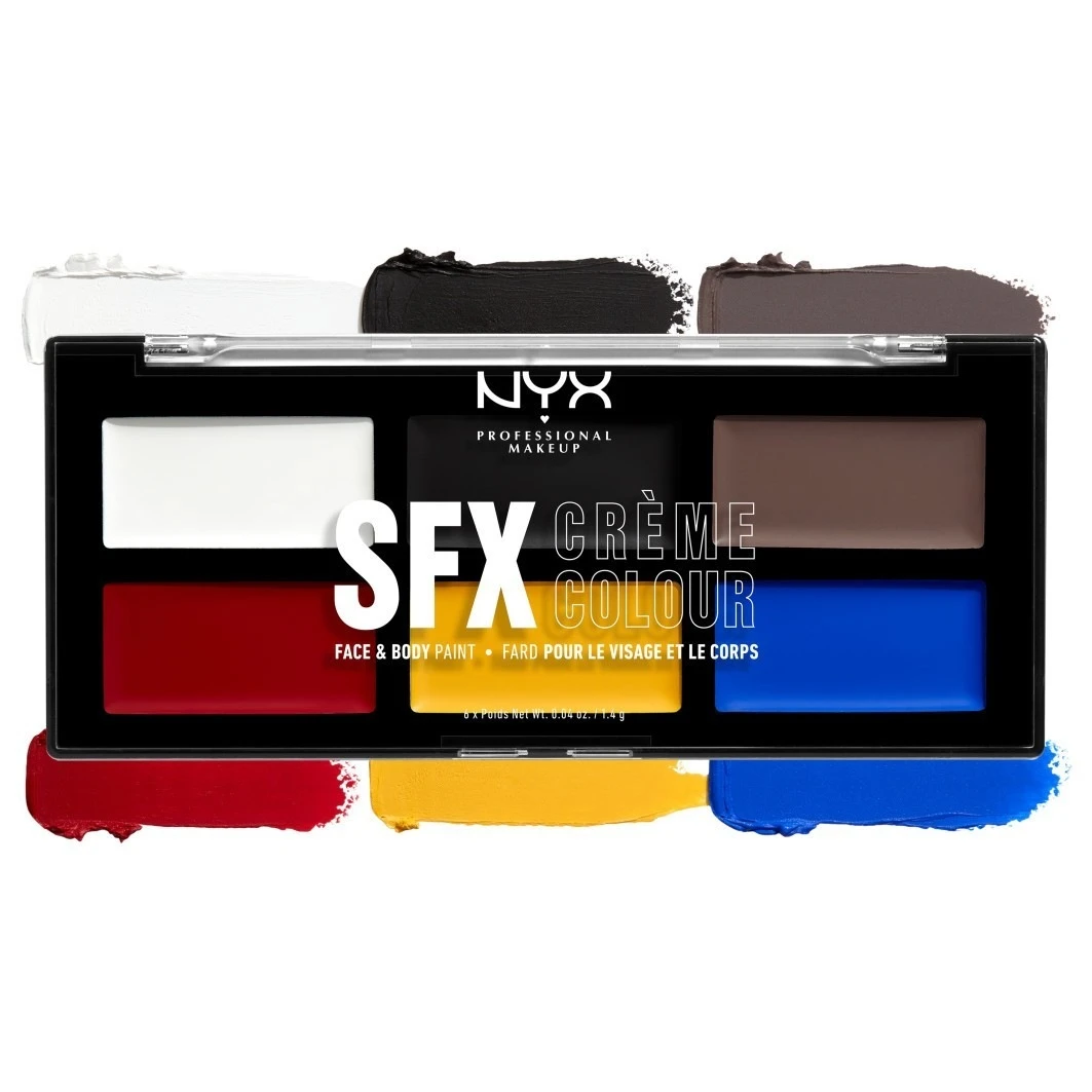 NYX PROFESSIONAL MAKEUP SFX Face And Body Paint 8 NYX PROFESSIONAL MAKEUP SFX Face And Body Paint - Afbeelding 6