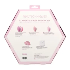 Real Techniques Flawless Finish Sponge Kit -Puur Gloed Verkoop Fpme6R448376 2 dgl NL