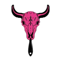 Star RanchPink Cow Skull Hand Mirror