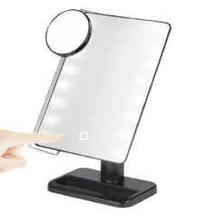 Hollywood Cosmetische Spiegel Met LED -licht En 10x Vergroting -Puur Gloed Verkoop https media prod eu 1.mirakl.net SOURCE 52178491ea0d446485a5f56c1bbd0338